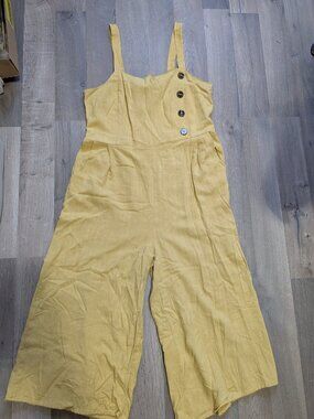 Alice Blue - Yellow Jumpsuit